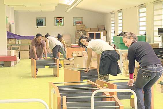 La Médouest s’installe à l’école des Flamboyants