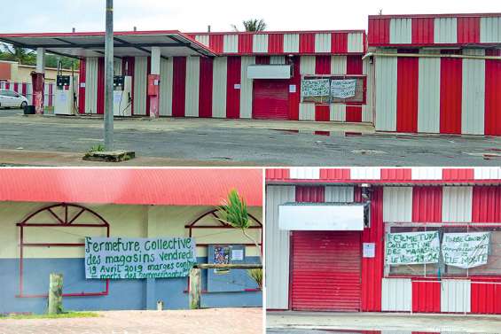 Île morte en pays drehu : les commerçants avaient baissé leur rideau hier