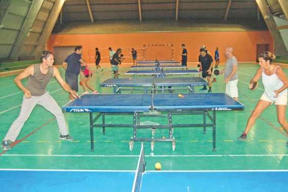 Le club de tennis de table fête son premier anniversaire