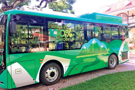 Le bus 100 % électrique à la conquête du Fenua