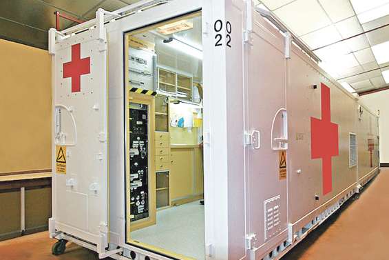 Un conteneur médicalisé idéal pour les îles