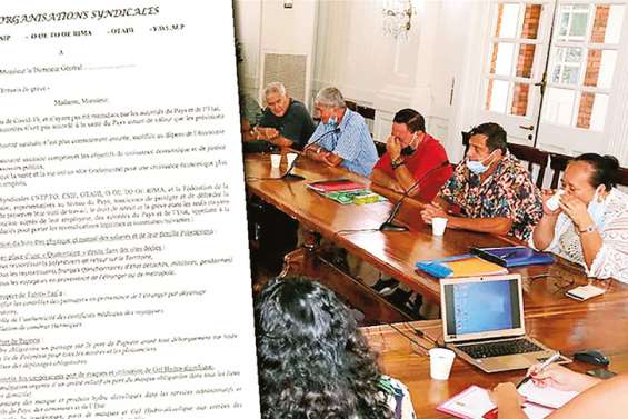 Menace de « grève générale » contre la gestion de la crise