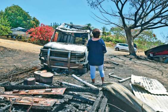 « On a déjà eu des feux, mais ça n’était jamais venu jusqu’ici »