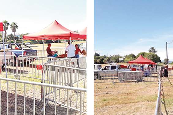 Le « drive market » reconduit ce week-end à La Foa