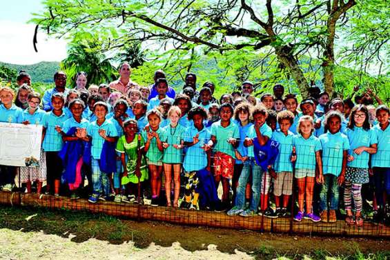 L’école Louise-Michel cultive son jardin kanak
