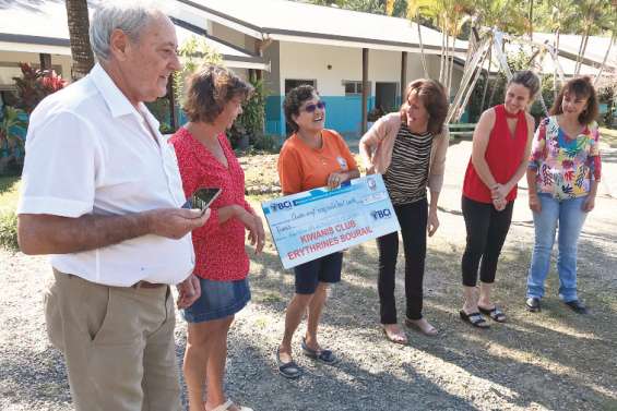 Le Kiwanis Erythrines finance les cours d’équitation des écoliers