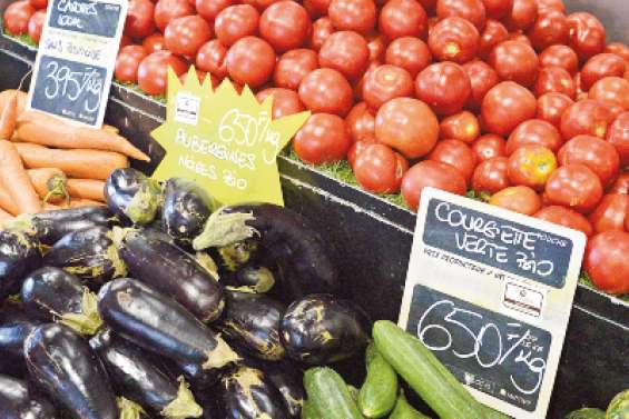 Forte hausse du prix des légumes  et chute de celui des fruits en janvier