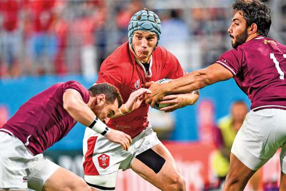 Les Gallois passent leurs nerfs sur la Géorgie