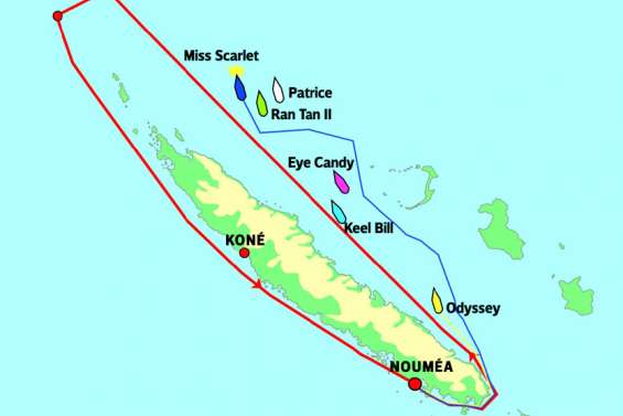 Groupama Race : les écarts se creusent entre les premiers et le reste de la flotte