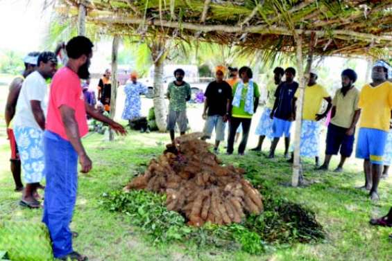 Malgré la pollution, la fête de l'igname a bien eu lieu à Kurine