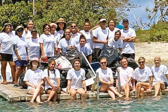 Les îlots de Sainte-Marie débarrassés de leurs déchets.