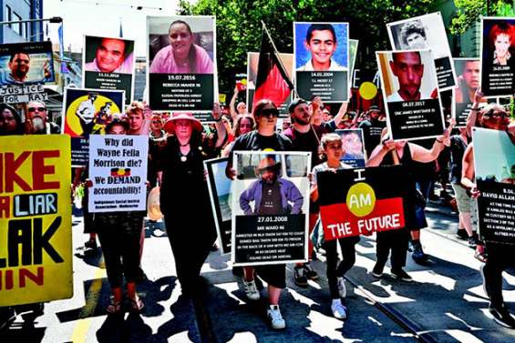 Des milliers de manifestants dénoncent« le jour de l’Invasion »