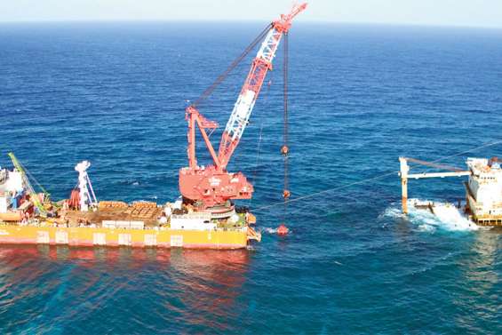 Le chantier du Kea Trader entame une phase décisive