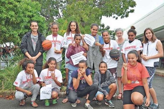 Les collégiennes atteignent le haut du panier
