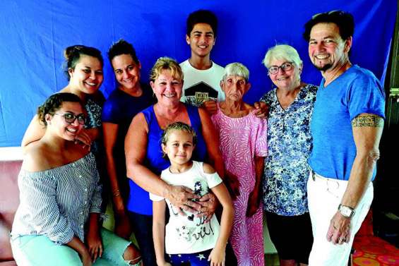 La doyenne de Farino, Liamna Haustien, a fêté ses 95 ans