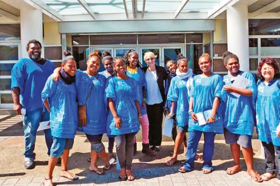 Les lycéens d’Augustin-Ty ont visité les institutions calédoniennes