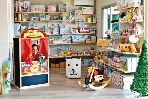 Le magasin Les p’tites canailles a ouvert juste avant Noël