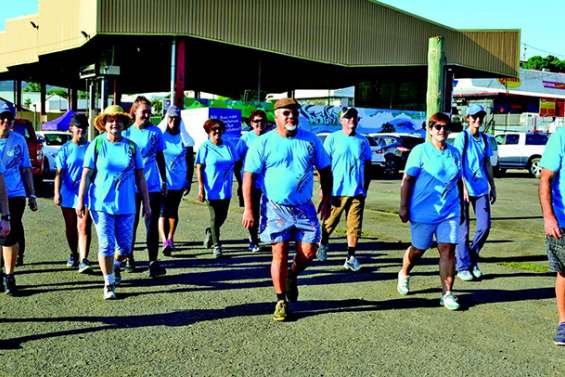 Ils ont marché pour la Ligue contre le cancer