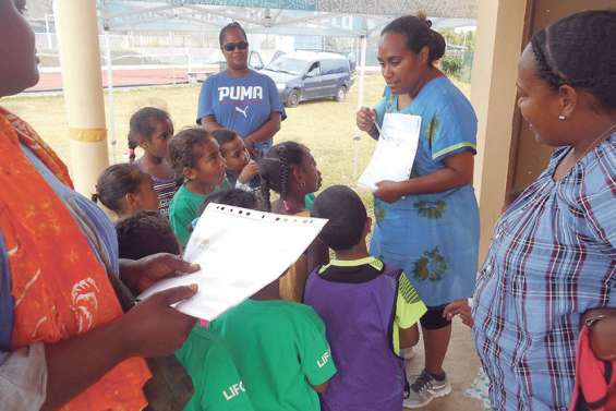 Neuf écoles maternelles s'affrontent avec le sourire