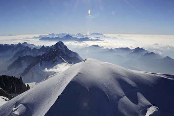 Chute mortelle au mont Blanc