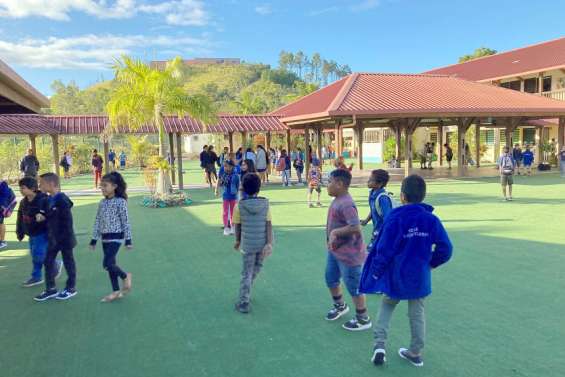 Païta : une rentrée normale à l'école Les Scheffleras