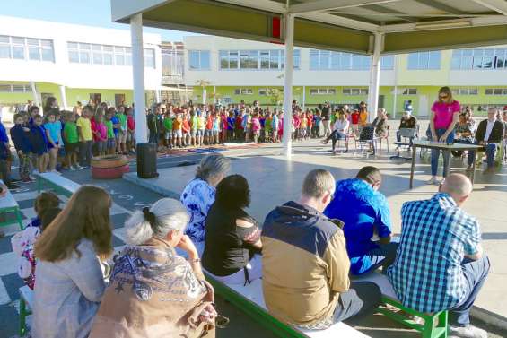 L'école Téari a consacré sa journée à saluer la mémoire de Catherine Brinon