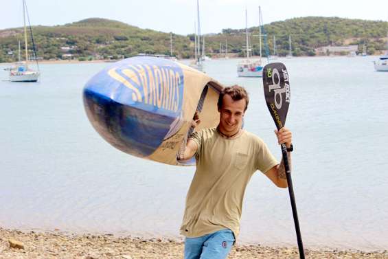 Stand-up paddle : Noïc Garioud part rejoindre les copains