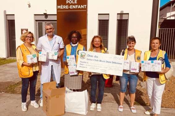 Un don de vingt tire-lait pour le Médipôle