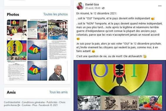 Daniel Goa n’est pas l’auteur de la publication Facebook qui crée l’émoi