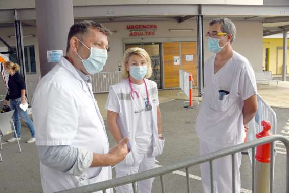 Face à la première vague qui s'annonce, le Médipôle se prépare au pire