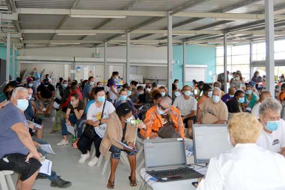 Le vaccinodrome mis en place à Téné n'a pas désempli de la journée