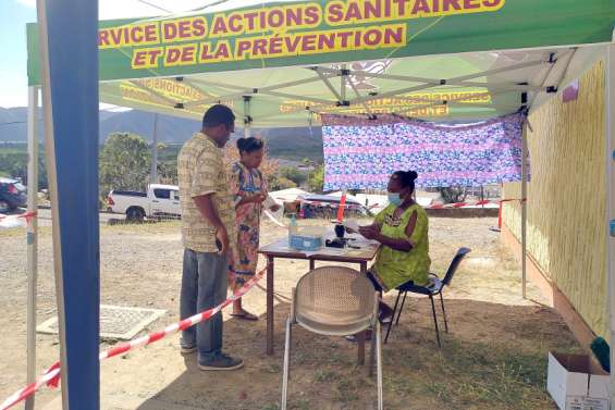 Le dispensaire de Canala a aménagé l'accueil des patients