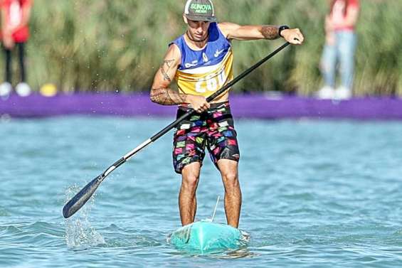 Stand-up paddle : Noïc Garioud et Titouan Puyo champions du monde