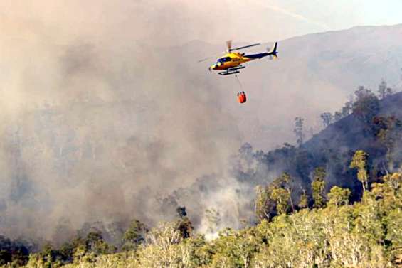 Un incendie s’est déclaré au pic aux Morts à Dumbéa