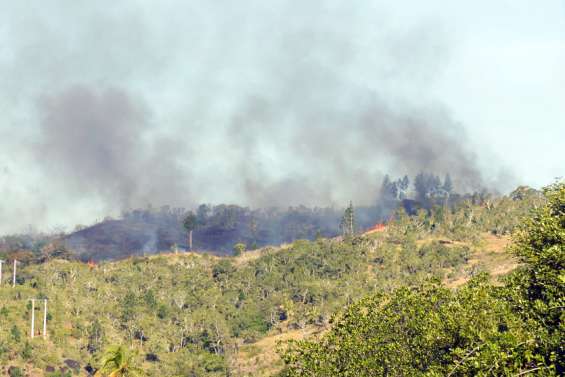 Canala : incendies à Boakaine et à Nakéty, quatre habitations brûlées