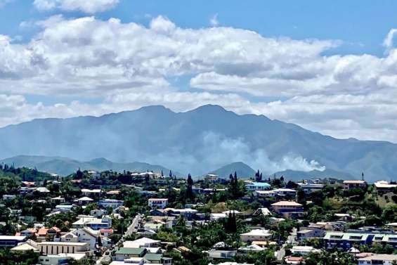 Un incendie au Mont-Dore, une alerte « pyromane » lancée à Bourail