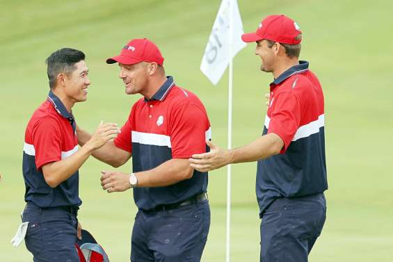 Golf : la jeunesse américaine triomphe sur l'Europe en Ryder Cup