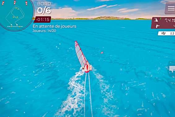 Voile : un plan d'eau virtuel pour régater pendant le confinement