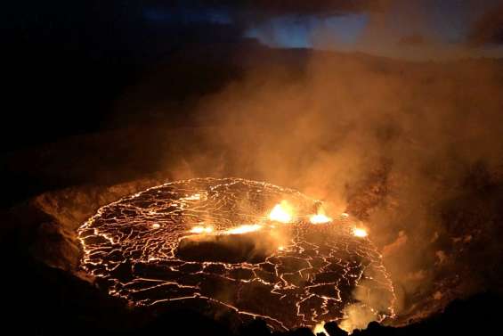 Le volcan Kilauea de nouveau en éruption