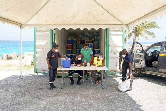 Maré : huit tonnes de nourriture à destination de Nouméa