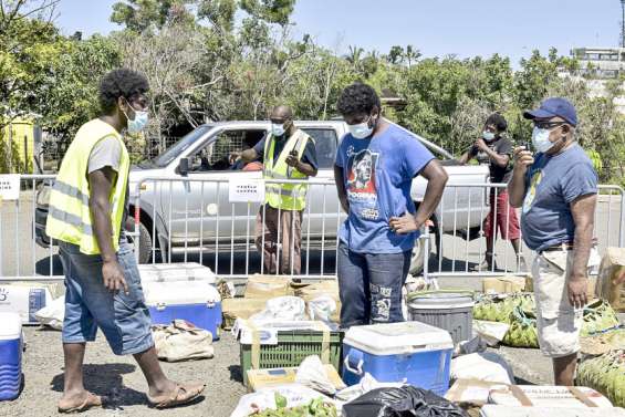 La distribution des vivres en provenance de Maré a débuté au Port autonome