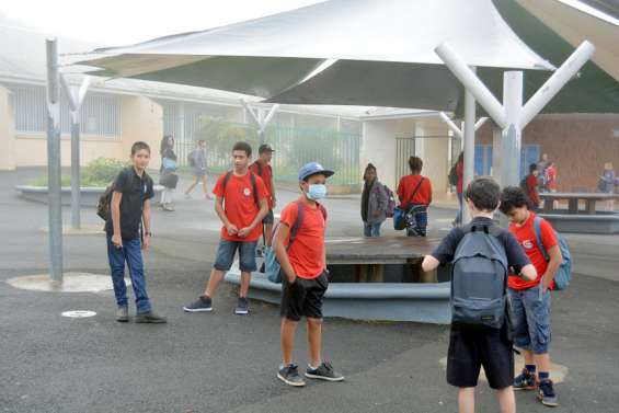 Des aménagements, à Bourail, pour la rentrée des élèves du secondaire