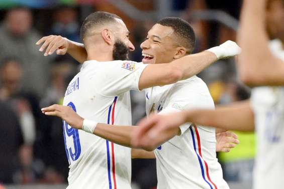 Karim Benzema et Kylian Mbappé, duo renversant