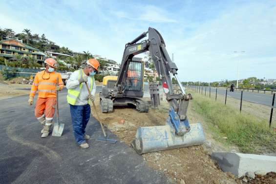 Covid : le confinement n'a pas arrêté les travaux à Nouméa