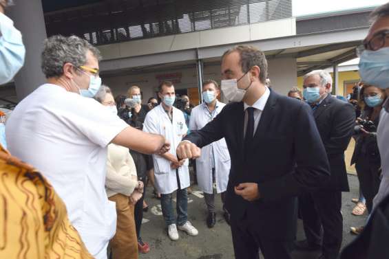 [VIDÉO] Au Médipôle, Sébastien Lecornu annonce de nouvelles mesures