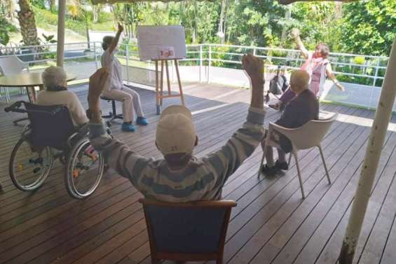 Des ateliers bien-être à l'Ehpad pour la Semaine bleue