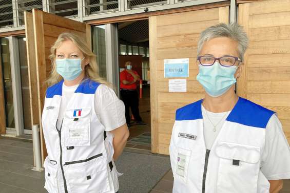 Deux volontaires de la réserve sanitaire témoignent avant de regagner Paris