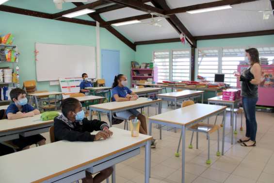 Retour à l’école pour les élèves du Grand Nouméa