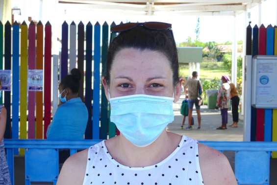 Coralie Breton Mère de Luna, 7 ans