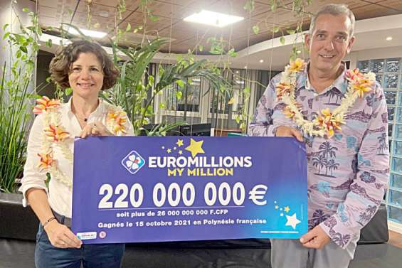 Une Tahitienne gagne 26,25 milliards de francs à l’Euromillions